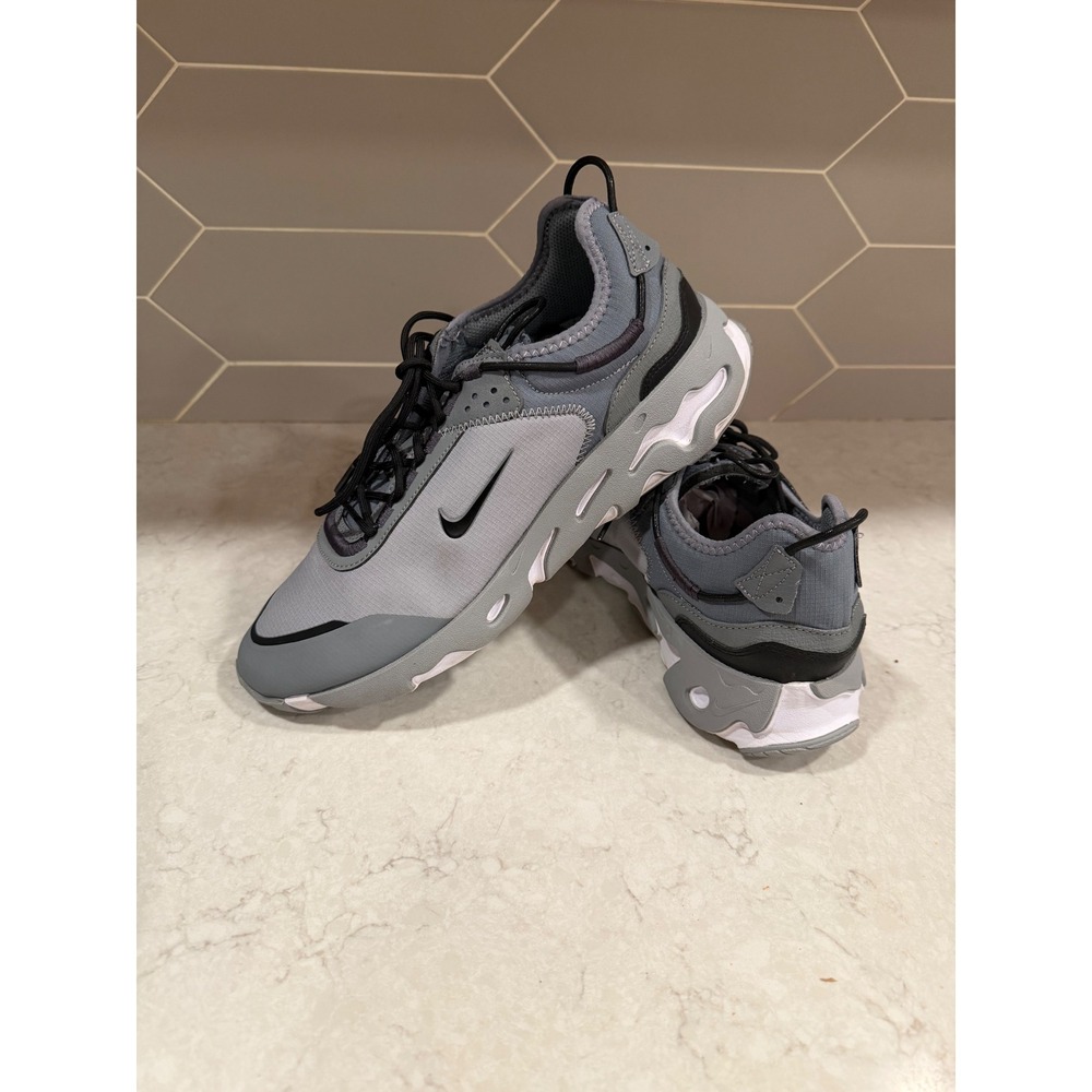 Nike React Live Stadium Grey 2021 Mens Running Shoes DD6879-001 Size 10